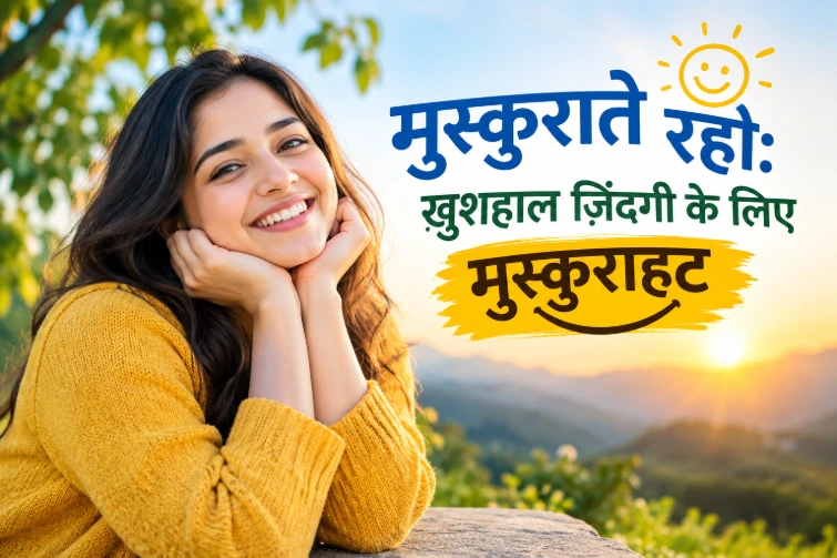 मुस्कुराते रहो: खुशहाल ज़िंदगी के लिए मुस्कुराहट का महत्व